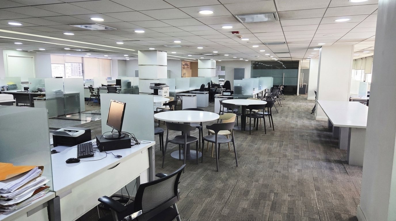 Sala de atención de la notaría